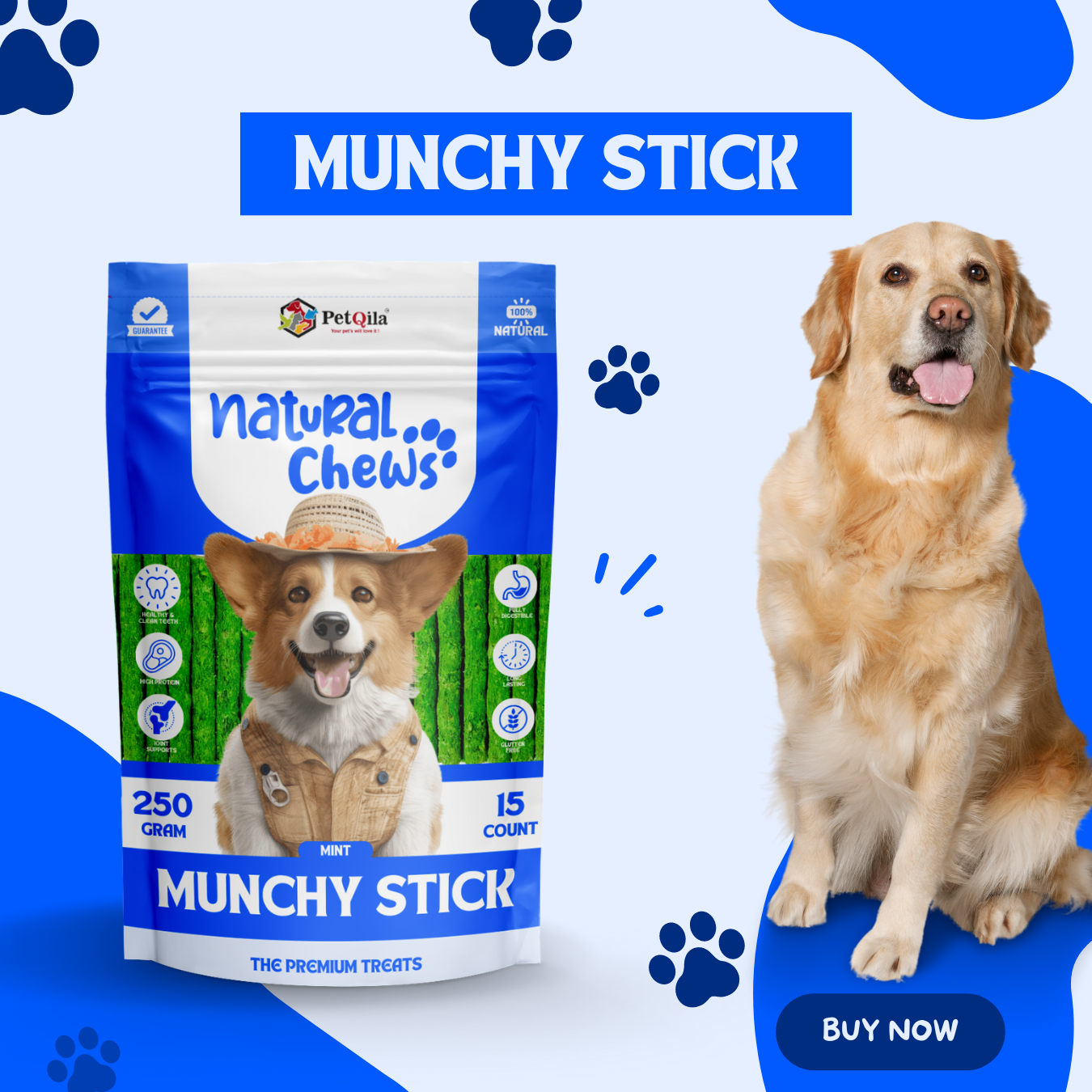 Munchie for dog natural chew for dog no chemical dog munchy sticks dog chew sticks made of Dog chew munchy near me