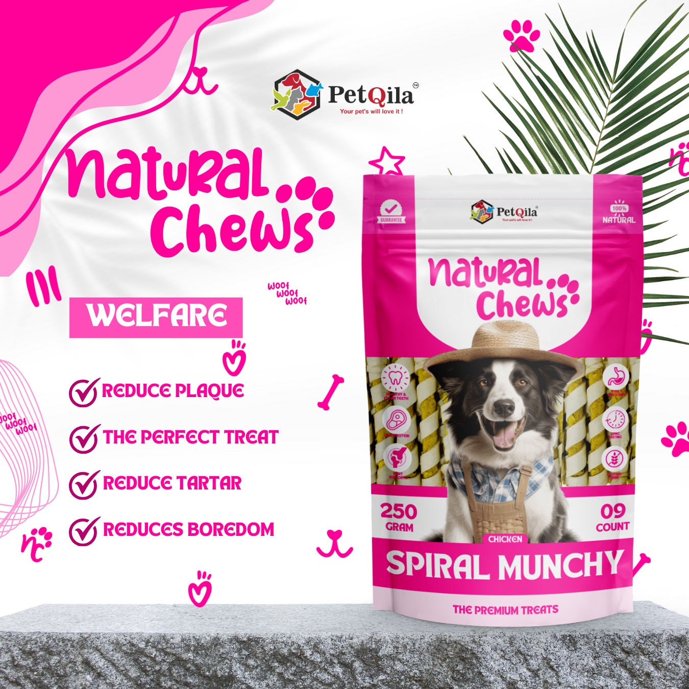 dog chews bone for boredom