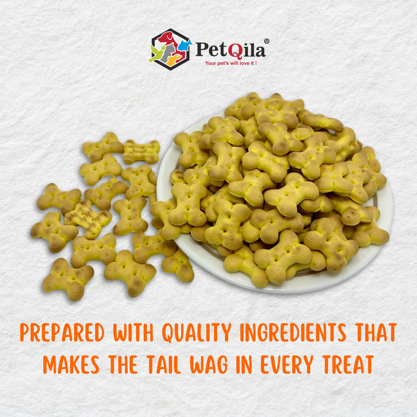 Discover Petqila Natural Dog Biscuits – healthy, all-natural treats crafted to keep your dog happy and healthy.Buy online in India!