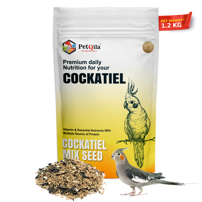 PetQila Premium Bird Food for Cockatiel