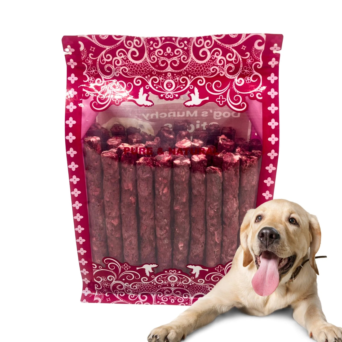 Dog Munchy Stick Mutton Flavor for All Life Stages & All Breeds-Dog Chew Treats