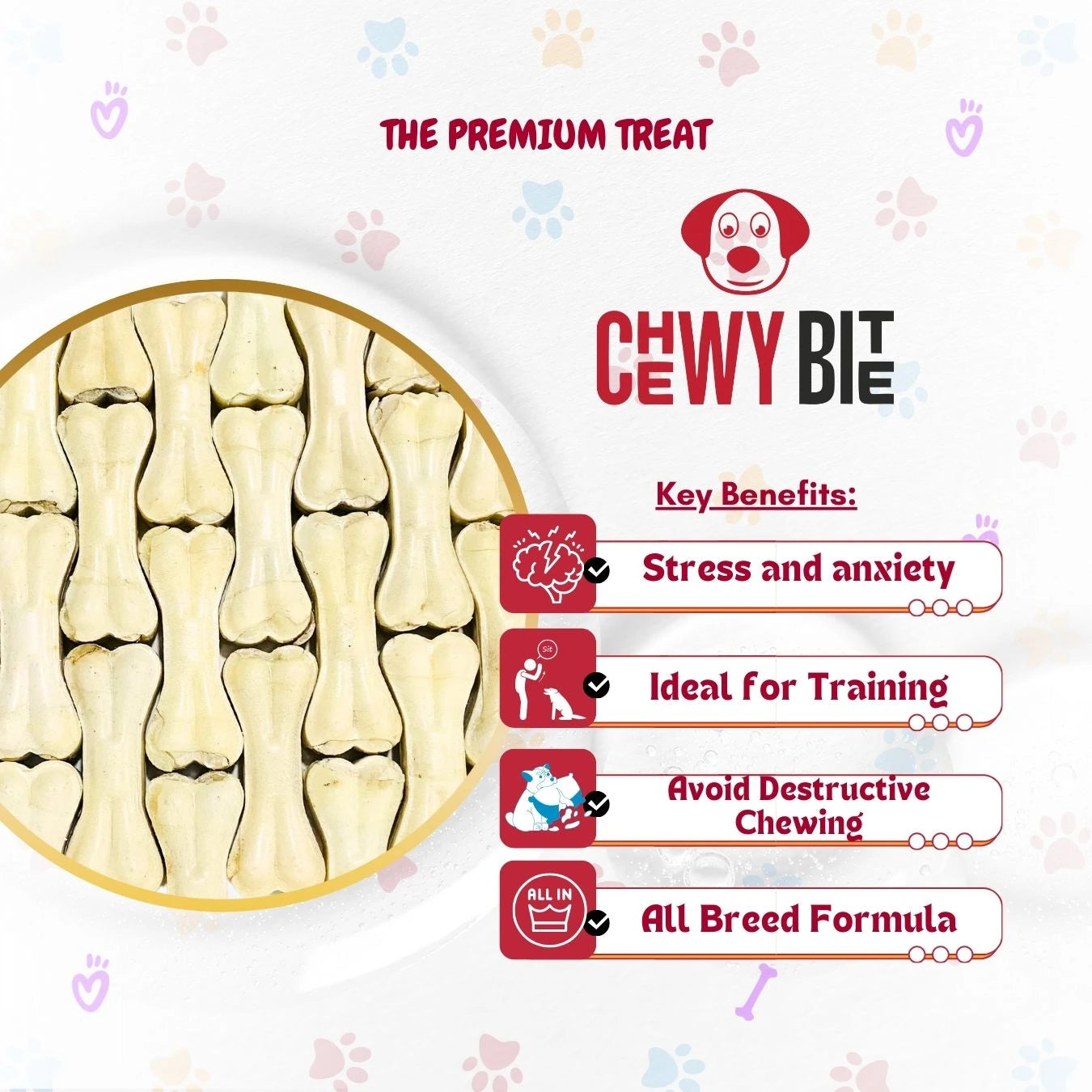 Discover the perfect dog chew for happy, healthy pups! Long-lasting, durable, and great for dental care